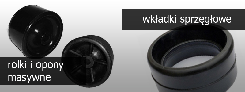 techniczne wyroby z gumy gumowo-metalowe granulaty Polska